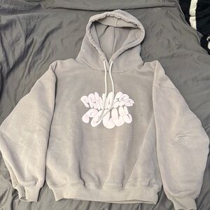 Princess Polly Light Gray Hoodie Sweater